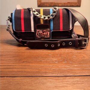 Steve Madden Multicolor Striped Crossbody Bag